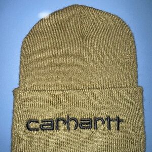 Carhartt olive green beanie